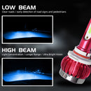 2 PCS FS35 9005 DC9-36V / 24W / 8000K / 3000LM IP68 Car / Motorcycle LED Headlight Lamps / Fog Light(Ice Blue Light)