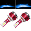 2 PCS FS35 9005 DC9-36V / 24W / 8000K / 3000LM IP68 Car / Motorcycle LED Headlight Lamps / Fog Light(Ice Blue Light)