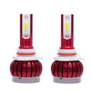 2 PCS FS35 9005 DC9-36V / 24W / 8000K / 3000LM IP68 Car / Motorcycle LED Headlight Lamps / Fog Light(Ice Blue Light)