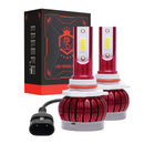 2 PCS FS35 9005 DC9-36V / 24W / 8000K / 3000LM IP68 Car / Motorcycle LED Headlight Lamps / Fog Light(Ice Blue Light)