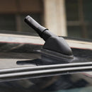 Carbon Fiber Aluminum Short Antenna Polished Universal Screws Base(Small Size)(Black)