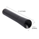 Carbon Fiber Aluminum Short Antenna Polished Universal Screws Base(Medium Size) (Black)