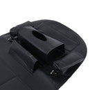 Auto Car Seat Back Organizer Car Seat Hanging Bag Storage for Drinks Umbrellas and Napkin Bags (Black)