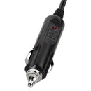 Jtron Premium 12V Car Cigarette Lighter Socket Extension Cord, Fused with Cover, Length: 2m(Black)