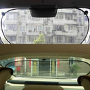 Car Window Foldable Shade for Back Blocks UV Rays with Suction Cups