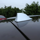 Universal Car Antenna Aerial Shark Fin Radio Signal For Auto SUV Truck Van(Silver)