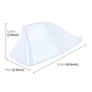 Universal Car Antenna Aerial Shark Fin Radio Signal For Auto SUV Truck Van(White)