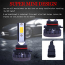 2 PCS H1 DC9-36V / 36W / 3000K / 6000LM IP68 Car / Motorcycle Mini COB LED Headlight Lamps / Fog Light(Gold Light)