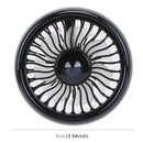 Multi-function Portable Car Air Outlet Sucker Electric Cooling Fan(Black)