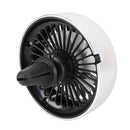 Multi-function Portable Car Air Outlet Sucker Electric Cooling Fan(Black)
