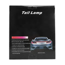 1.5m Car Auto Waterproof Universal Four Color Rear Flowing Light Tail Box Lights with Tail Light Controller, Ice Blue Light Driving Light, White Light Reversing Light, Red Light Brake Light, Yellow Light Turn Signal Light, LED Lamp Strip Tail Decoration