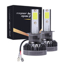 2 PCS H3 DC9-36V / 36W / 3000K / 6000LM IP68 Car / Motorcycle Mini COB LED Headlight Lamps / Fog Light(Gold Light)