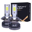 2 PCS H7 DC9-36V / 36W / 8000K / 6000LM IP68 Car / Motorcycle Mini COB LED Headlight Lamps / Fog Light(Ice Blue Light)