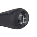 Universal 5-Speed Manual Shift Knob Manual Gear Shift Knob Stick Head Fit for All Car(Black)