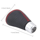 Universal 5-Speed Manual Shift Knob Manual Gear Shift Knob Stick Head Fit for All Car(Red)