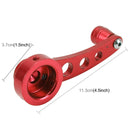 1 Pair Universal Car Wagon Door Window Crank Handle Winder Manual Door Crank Handle Window Winders(Red)