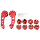 1 Pair Universal Car Wagon Door Window Crank Handle Winder Manual Door Crank Handle Window Winders(Red)