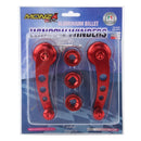 1 Pair Universal Car Wagon Door Window Crank Handle Winder Manual Door Crank Handle Window Winders(Red)