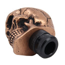Universal Skull Head Shape Manual or Automatic Gear Shift Knob Fit for All Car
