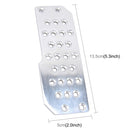 2 in 1 Stainless Steel Car Safety Automatic Gas Brake Pedals Pads for Honda