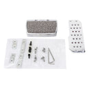 2 in 1 Stainless Steel Car Safety Automatic Gas Brake Pedals Pads for Honda