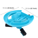 Garden Automatic Rotating Nozzle 360 Degree Rotary Automatic Sprinkler Garden Lawn Watering Nozzle,Applicable for 3/4 inch Water Pipes(Blue)
