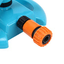 Garden Automatic Rotating Nozzle 360 Degree Rotary Automatic Sprinkler Garden Lawn Watering Nozzle,Applicable for 3/4 inch Water Pipes(Blue)
