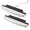 1 Pair DC9-16V 2W 120LM 7000K 8 SMD-5050-LEDs Circular Car DRL&Turn Light