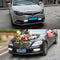 1 Pair DC9-16V 2W 120LM 7000K 8 SMD-5050-LEDs Circular Car DRL&Turn Light