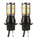 T20/7740 DC12V 3.7W 81 SMD-3030-LEDs Three Color Car DRL&Turn Light, Length: 2m