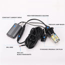 T20/7740 DC12V 3.7W 81 SMD-3030-LEDs Three Color Car DRL&Turn Light, Length: 2m