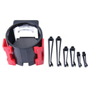 SHUNWEI SD-1026 Car Auto Multi-functional ABS Air Vent Drink Holder Bottle Cup Holder Phone Holder Mobile Mount(Red)