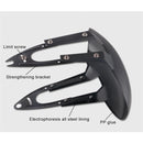 Motorcycle Modified Fender Rear Wheel Fender Dustproof PP Splash Flaps Mudguards Fender Guard for CFMOTO 150NK / Kawasaki Z250 / Honda CB190R