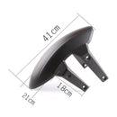 Motorcycle Modified Fender Rear Wheel Fender Dustproof PP Splash Flaps Mudguards Fender Guard for CFMOTO 150NK / Kawasaki Z250 / Honda CB190R