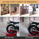 Motorcycle Modified Fender Rear Wheel Fender Dustproof PP Splash Flaps Mudguards Fender Guard for CFMOTO 150NK / Kawasaki Z250 / Honda CB190R