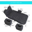 Universal Car Travel Inflatable Mattress Air Bed Camping Back Seat Couch, Size: 90 x 135cm(Black)