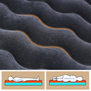 Universal Car Travel Inflatable Mattress Air Bed Camping Back Seat Couch, Size: 90 x 135cm(Blue)