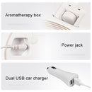 BL-001 Car / Household Smart Touch Control Air Purifier Negative Ions Air Cleaner(White)