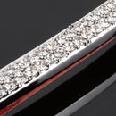 Universal Car Steering Wheel Trapezoid Diamond Decorative Stickers for Audi