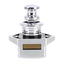 Press Type Drawer Cabinet Catch Latch Release Cupboard Door Stop Drawer Cabinet Locker for RV / Yacht / Furniture(Chrome)
