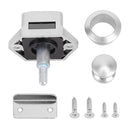 Press Type Drawer Cabinet Catch Latch Release Cupboard Door Stop Drawer Cabinet Locker for RV / Yacht / Furniture(Chrome)
