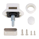 Press Type Drawer Cabinet Catch Latch Release Cupboard Door Stop Drawer Cabinet Locker for RV / Yacht / Furniture(White)