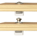 Press Type Drawer Cabinet Catch Latch Release Cupboard Door Stop Drawer Cabinet Locker for RV / Yacht / Furniture(White)