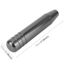 Universal Long Strip Shape Car Gear Shift Knob Modified Shifter Lever Knob, Length: 18cm(Silver Grey)