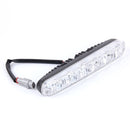 2 PCS LD-006 5730-6SMD 12W 1200LM 7000K White Light Daytime Running Light.DC 12V
