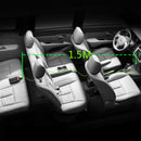 XPower E1 Universal Car LED Digital Display Screen 3 USB Port Charger DC12-24V 7.1A, Cable Length: 1.5m