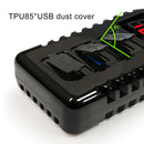 XPower E1 Universal Car LED Digital Display Screen 3 USB Port Charger DC12-24V 7.1A, Cable Length: 1.5m