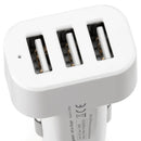 XPower E3 Universal Car 3 USB Port Charger DC12-24V 5.7A