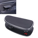 Car Armrest Left Elbow Support Universal Heightening Pad Central Armrest Box Right Handrail(Silver)
