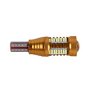 2 PCS T15-4014-32SMD + 1CREE 5W 650LM White Light LED Decode Car Clearance Lights Lamp, DC12Vï¼ˆGoldï¼‰